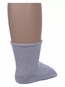 Детские носки без резинки Альтаир, С63, СЕРЫЕ