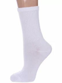 Женские спортивные носки Брестские (БЧК), 21С4201, рис. 185, БЕЛЫЕ