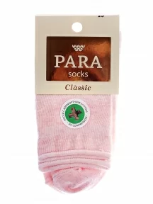 Женские носки с ослабленной резинкой PARA socks, L1D19, РОЗОВЫЕ МЕЛАНЖ