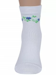 Детские бамбуковые носки LORENZline, Л59, БЕЛЫЕ