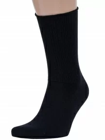 Комплект из 5 пар мужских носков для проблемных ног Гамма, 5-С697, ЧЕРНЫЕ