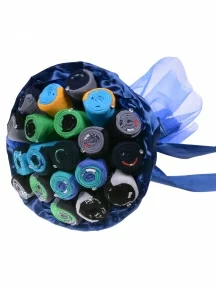 Букет из 10 пар мужских носков, Б10-м45, микс