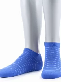 Женские носки из микромодала Grinston socks (PINGONS), 15D34, СИНИЕ