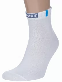 Мужские носки VASILINA, 0С3446, БЕЛЫЕ