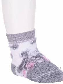 Детские махровые носки Брестские (БЧК) рис. 165, СЕРЫЕ МЕЛАНЖ (14С3060)