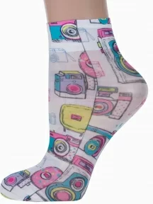 Женские носки Conte, 18С-76СП, рис. 205, МУЛЬТИКОЛОР