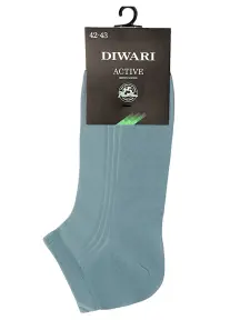 Мужские короткие носки DiWaRi рис. 018, ДЖИНС (7С-37СП)