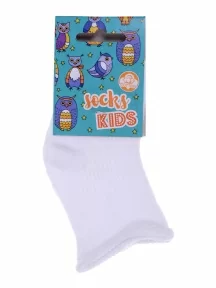 Детские носки без резинки Альтаир, С63, БЕЛЫЕ