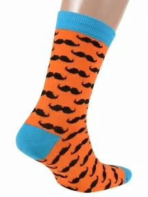 Носки unisex ХОХ FANTASY, XF-57, ОРАНЖЕВЫЕ