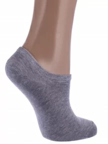 Женские ультракороткие носки "Красная ветка", С-1420, СЕРЫЕ