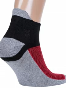 Спортивные носки Альтаир, А216, СЕРО-КРАСНЫЕ