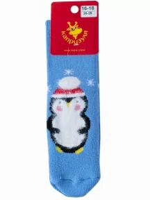 Детские махровые носки "НАШЕ" Смоленской чулочной фабрики, 232С28, рис. 1, ДЖИНСОВЫЕ №46