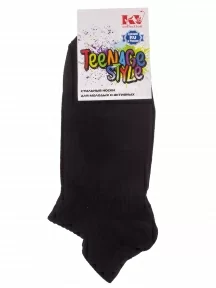 Детские спортивные носки "Красная ветка", С-533, ЧЕРНЫЕ