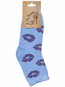 Женские носки Альтаир, С212, ГОЛУБЫЕ