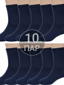 Комплект из 10 пар детских носков ХОХ, 10-d-1227, ТЕМНО-СИНИЕ