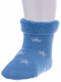 Детские махровые носки RuSocks (Орудьевский трикотаж), Д-33303, ГОЛУБЫЕ