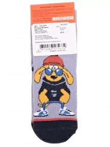 Детские носки Брестские (БЧК), 14С3081, рис. 4016, СЕРО-СИРЕНЕВЫЕ