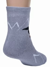 Детские махровые носки Альтаир, С129, СВЕТЛО-СЕРЫЕ