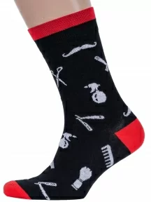 Мужские носки DiWaRi, 17С-151СП, рис. 132, ЧЕРНЫЕ