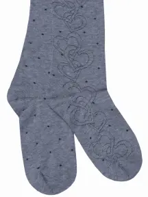 Детские колготки RuSocks (Орудьевский трикотаж) СВЕТЛО-СЕРЫЕ (ДК3-13486Д)