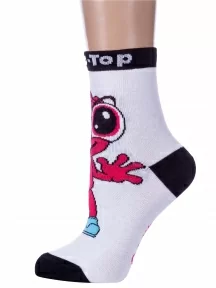 Детские носки Conte kids, 21С-9СП, рис. 619, БЕЛЫЕ