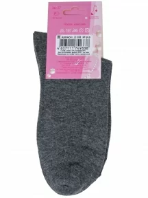 Женские носки LORENZline, Д132, ТЕМНО-СЕРЫЕ
