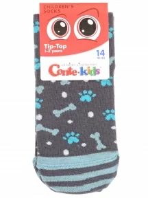 Детские носки Conte kids, 5С-11СП, рис. 533, ТЕМНО-СЕРЫЕ