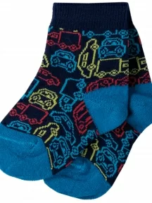 Детские носки "НАШЕ" Смоленской чулочной фабрики, 222С72, рис. 23, ТЕМНО-СИНИЕ №3-1/17-2