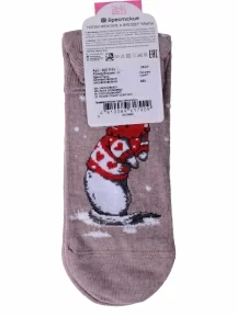 Женские носки Брестские (БЧК), 20С1133, рис. 685 КАПУЧИНО МЕЛАНЖ