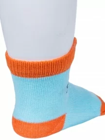 Детские носки "НАШЕ" Смоленской чулочной фабрики, 222С3С, рис. 58, ГОЛУБЫЕ №4