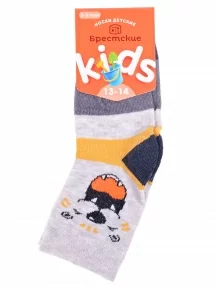 Детские носки Брестские (БЧК), 14С3081, рис. 4013, СВЕТЛО-СЕРЫЕ МЕЛАНЖ