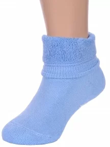 Детские махровые носки Conte kids, 7С-53СП, рис. 000, ГОЛУБЫЕ