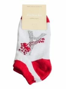 Детские носки RuSocks (Орудьевский трикотаж), Д-222, рис. 03, КРАСНЫЕ