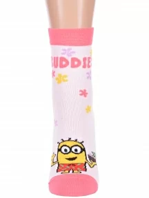 Женские носки серии Миньоны Брестские (БЧК), 20С1124, рис. 497, СВЕТЛО-РОЗОВЫЕ