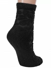 Детские махровые носки RuSocks (Орудьевский трикотаж), Д-33301, ЧЕРНЫЕ