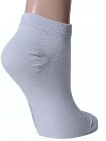 Короткие бамбуковые носки Grinston socks (PINGONS), 15D33, СВЕТЛО-СЕРЫЕ