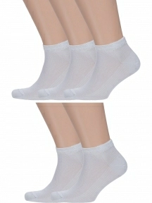 Комплект из 5 пар мужских носков Grinston socks из микромодала, 5-15D10, СВЕТЛО-СЕРЫЕ