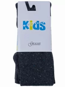 Детские колготки "Гамма", С994, рис. 1, ТЕМНО-СЕРЫЙ МЕЛАНЖ