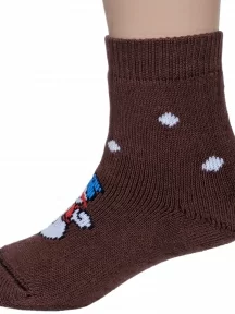 Детские махровые носки Альтаир, С90, КОРИЧНЕВЫЕ