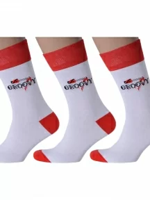 Комплект из 3 пар мужских носков MSCLUB №М18, msk3-М18, nm-212Э, "Groovy"