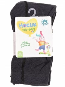 Детские колготки "Борисоглебский трикотаж", 7С948, ТЕМНО-СЕРЫЕ