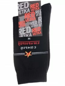 Мужские носки «Красная ветка», С-355, ЧЕРНЫЕ