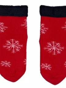 Детские махровые носки LORENZline, Л95, КРАСНЫЕ