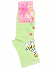 Детские носки LORENZline, П1, САЛАТОВЫЕ