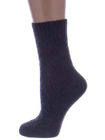 Женские полушерстяные носки RuSocks (Орудьевский трикотаж) ТЕМНО-СИНИЕ (Ж3-38847)
