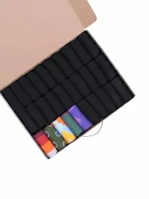 Набор из 30 пар мужских носков "Нева-Сокс", НС-30-201, микс "Машина времени" V2.0