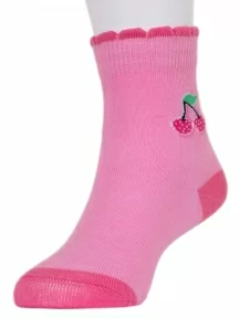 Детские носки RuSocks (Орудьевский трикотаж), Д-90, рис. 03, РОЗОВЫЕ