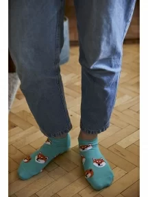 Короткие носки unisex St. Friday Socks, 743-25, "Немного сиба-ину"