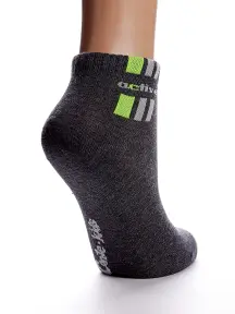 Детские спортивные носки Conte kids рис. 135, ТЕМНО-СЕРЫЕ (7С-97СП)