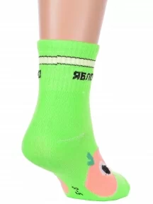 Детские спортивные носки Hobby Line, Ндх3592-03, САЛАТОВЫЕ